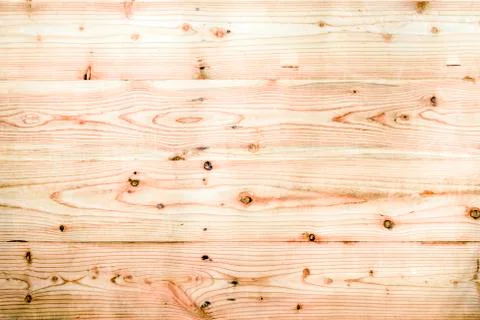 Background of empty pine wood panel Stock Photos