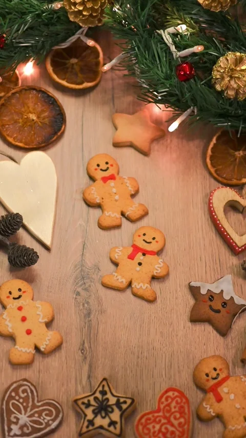 Background with empty space with wooden board and christmas decorations with Stock Footage 294935575