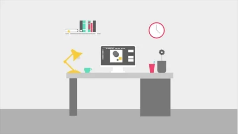 Background explainer, graphic designer, hight quality Stock Footage 132225691