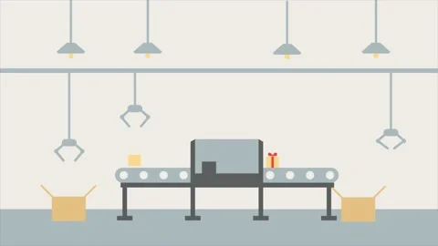 Background explainer, industry, hight quality Stock Footage 132225883