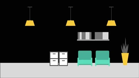 Background explainer, office , hight quality Stock Footage 132225985