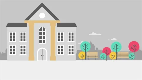 Background explainer, school, hight quality Stock Footage 132226280
