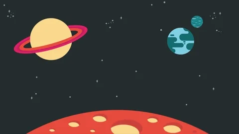 Background explainer, space background, hight quality Stock Footage 132226325