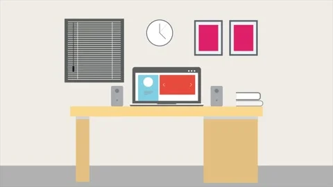 Background explainer, wep designer, hight quality Stock Footage 132226401