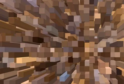 Background from extruded squares Background from extruded squares.Illustra... Foto stock