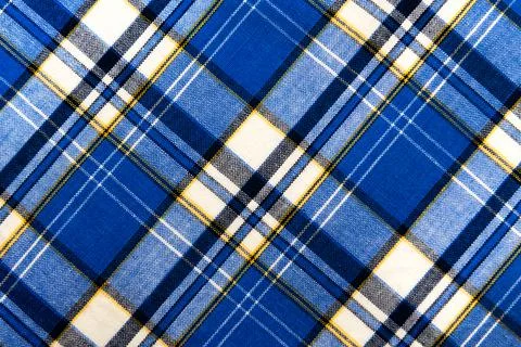 Background from fabric in a cage. Checkered texture. Texture with straight Stock Photos