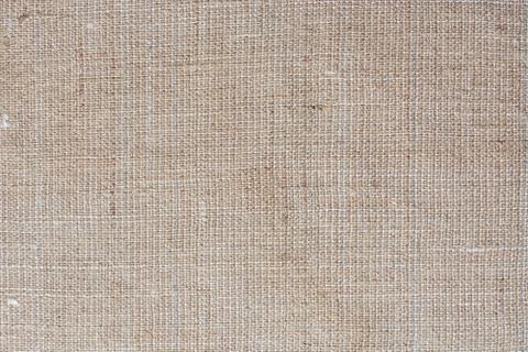 Background fabric canvas thick threads invoice of fabric light-brown color 스톡 사진