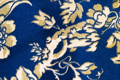 Background of Fabric Pattern Wallpaper with Colorful Ornament Stock Photos