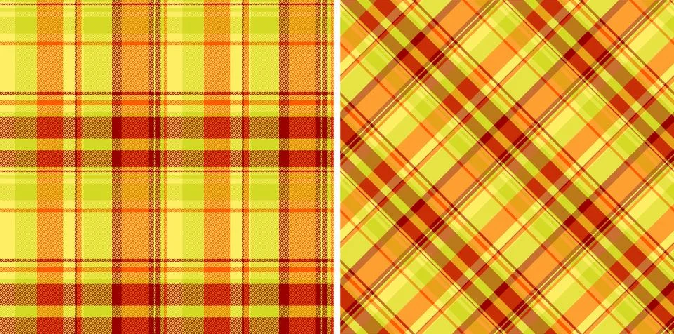 Background fabric tartan of check vector textile with a seamless pattern pl.. Illustrazione stock