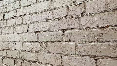 Background fast movement camera along the wall Stock Footage 124627458