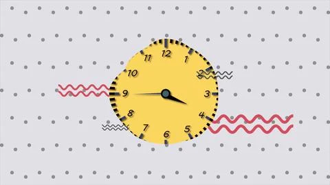 Background for Fast Passing Time Concept. Stock Illustration