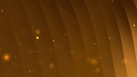 Background featuring gold curved lines and glitters Stock Footage 304529411