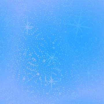 Background with festive elements of snow and stars for New Year and Christm.. Stock Illustration