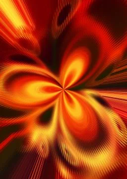 Background with fiery pattern Illustrazione stock