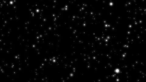 Background filled with scattered glowing dots resembling stars or festive l.. Stock Footage 329116585