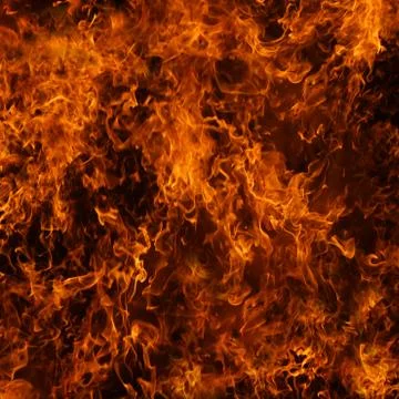 Background of fire. A continuous Stock Photos