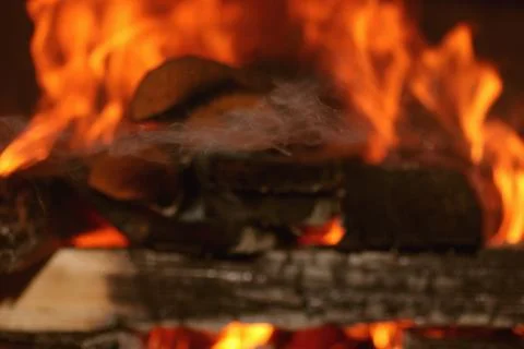 Background fire flames Stock Photos