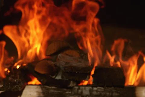 Background fire flames Stock Photos