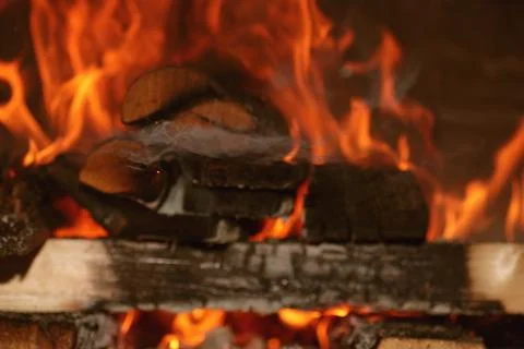 Background fire flames Stock Photos