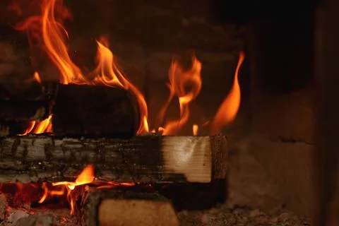 Background fire flames Stock Photos