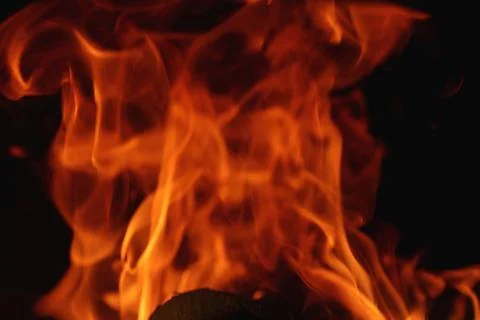 Background fire flames Stock Photos