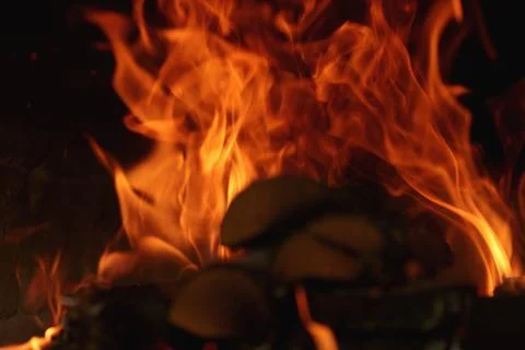 Background fire flames Stock Photos