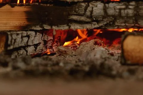 Background fire flames Stock Photos