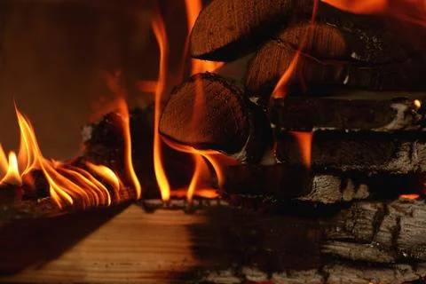 Background fire flames Stock Photos