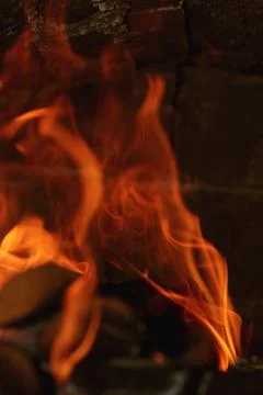 Background fire flames Stock Photos