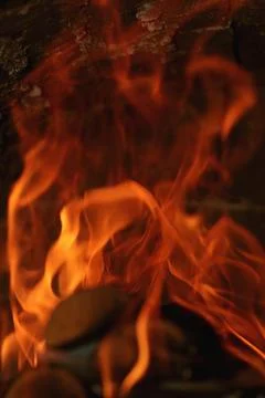 Background fire flames Stock Photos