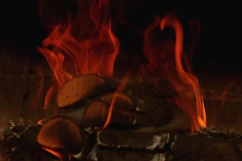Background fire flames Stock Photos