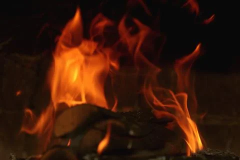 Background fire flames Stock Photos