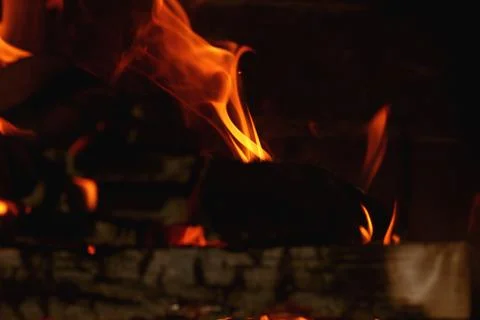 Background fire flames Stock Photos