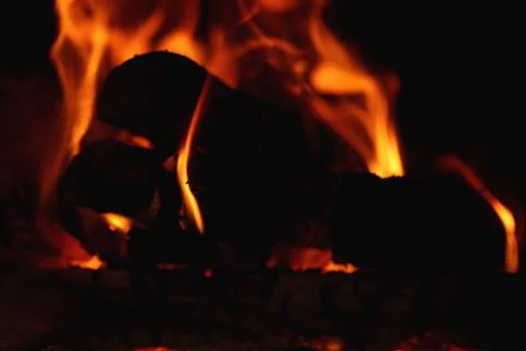 Background fire flames Stock Photos