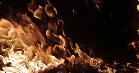 Background With Fire Stock Footage 158940191