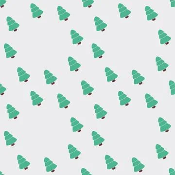 The background firs Stock Illustration