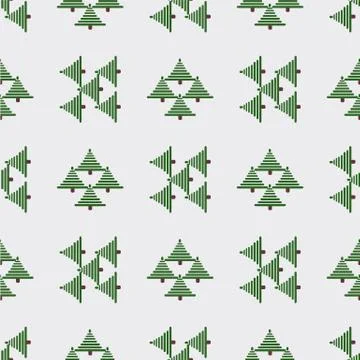 The background firs Stock Illustration