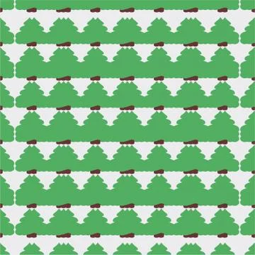 The background firs Stock Illustration