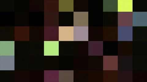 Background of flashing multicolored squares. Motion. Background of blur is made Stock Illustration