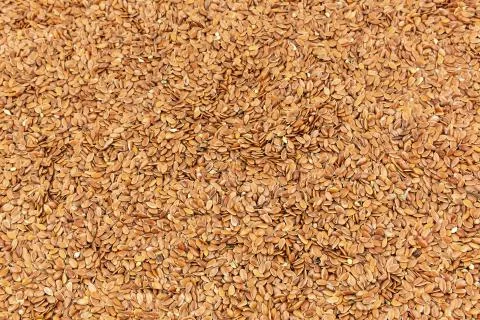 Background of flax seeds Stock Photos