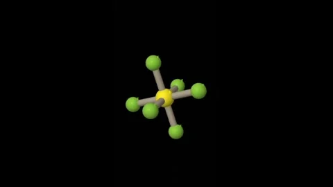 Background of floating molecular structure Stockbeeldmateriaal 330586321