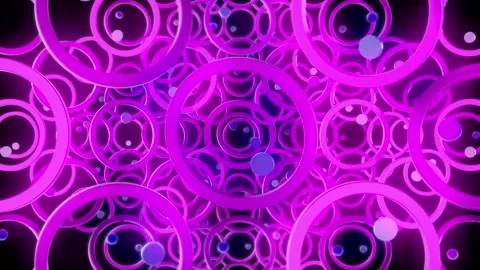 Background Floating Rotation of 3D Objects 03. 4K Stock Footage 292869746