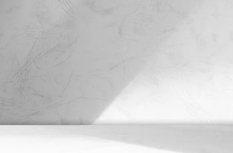 Background Floor Shadow Wall Kitchen Concrete White Texture Light 스톡 일러스트