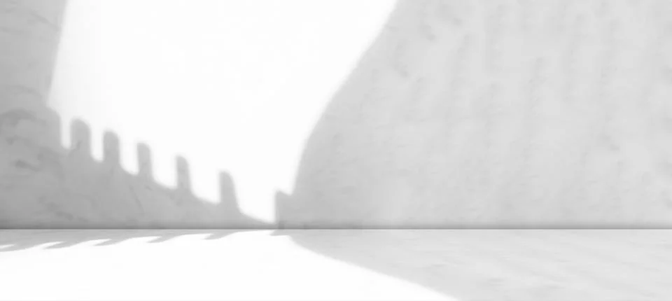 Background Floor Shadow Wall Kitchen Concrete White Texture Light Texture Illustrazione stock