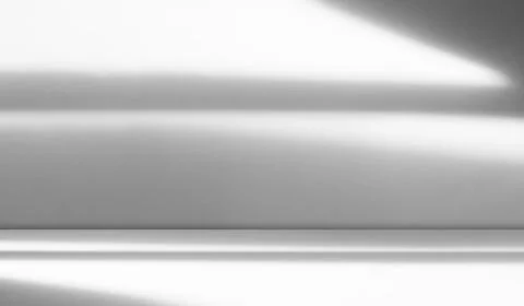 Background Floor Shadow Wall Kitchen Concrete White Texture Light Illustrazione stock
