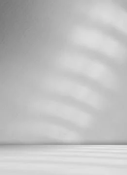 Background Floor Shadow Wall Kitchen Concrete White Texture Light Texture Stock Illustration