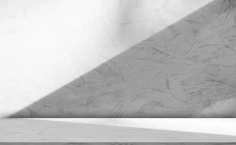 Background Floor Shadow Wall Kitchen Concrete White Texture Light Texture Stock Photos