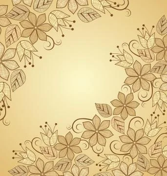 Background floral Stock Illustration