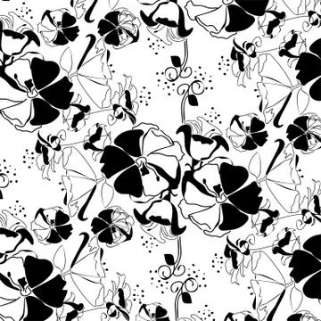 Background floral Stock Illustration