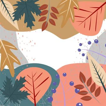 Background floral pattern abstract natural illustration design for wallpaper Stock-Illustration